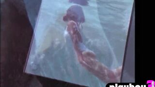 Bug jugs Latin cougar Karin Taylor posed totally nude after