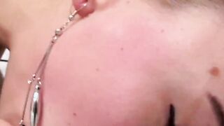 Amateur sex with cummed into mouth
