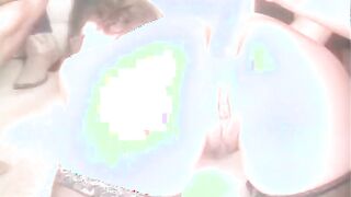 Stud look as bimbo ride dick inside her butt and give ORAL SEX