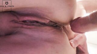 Point Of View doggy style anal fucked with cum into the asshole