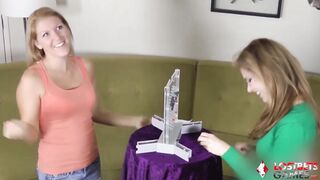 Ashley and Candle are Fun to View Lose their Clothes