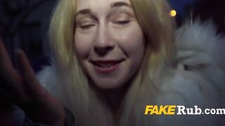 Tight Snatch Pounded Inside A Shady Place (COVID Time Street