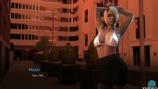 COLLEGE TIED #34 - An inlfuencer with voluptuous melons