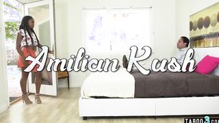 Black 18 step daughter Amilian Kush shows her appreciation to her