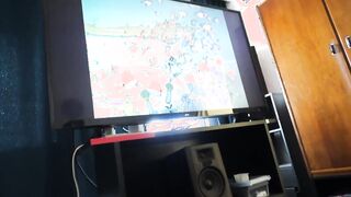 He caught me masturbating while we were watching cartoons -
