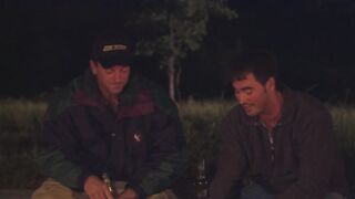 Gepimper am Lagerfeuer