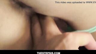 Stepbrother plays With his dark hair eighteen Step Sister Brooke Haze