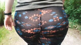 Milf Big Butt Watch Thru Pants Outside