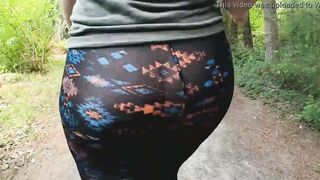 Milf Big Butt Watch Thru Pants Outside