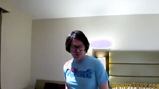 Penis sucking off amateur british skank