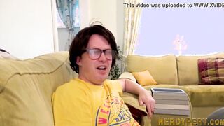 Penis sucking off amateur british skank