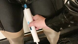 Spandex, Nylons, Heels Pee and Masturbation Fetish