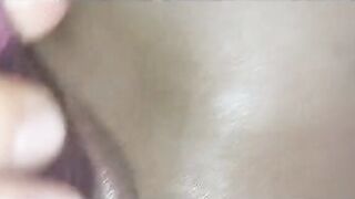 Long Vibrator into mom twat squirt