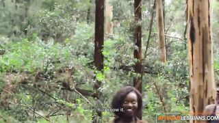 African Lebsian Vagina Stretched and Licked to Hottie Female Orgasm