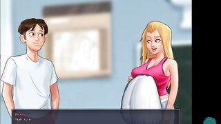 SUMMERTIME SAGA #46 • Cheerleader comparing their voluptous tits