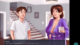 SUMMERTIME SAGA #46 • Cheerleader comparing their voluptous tits