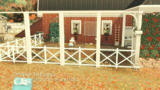 Sims four. Merry Farmers. Part three - Impudent next door