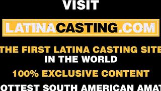 Hispanic Amateur Goddess Pounded Inside Casting Takes Facial
