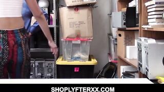 Tall dark haired Shoplyfter Had Not Meeting Such a Huge Rough