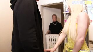 AMATEUREURO - German Blondes Team Up For Hard Three-Way