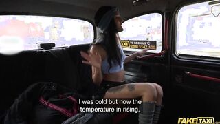 Fake Taxi Capri Lmonde Lowers her Bombshell Butt onto a penis