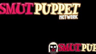 Smut Puppet - Stretching a Ebony Cunt Wide Compilation