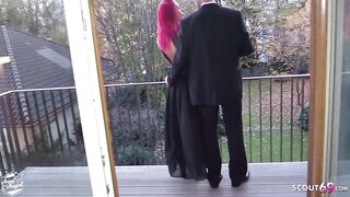 ginger german hooker bareback fucked by rich old client