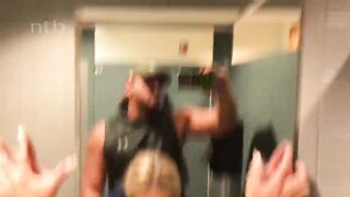 Boss Visits The Beauty Nurse inside Hospital's Toilet