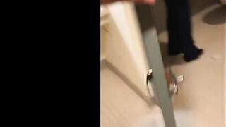 Boss Visits The Beauty Nurse inside Hospital's Toilet