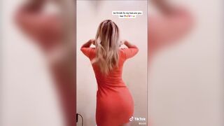 Tiktok (40) - Braless amateur flashes huge tits seethrough