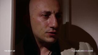 PRISCILLA SALERNO inside ebony pantyhose gets nailed inside threesom