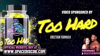 thick bimbo is going to pound town from two huge dicks