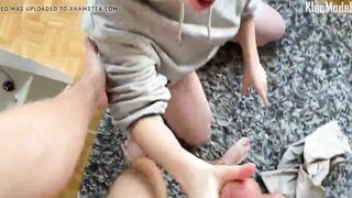 Fucking my ex-wife on the table and cumming into. KleoModel
