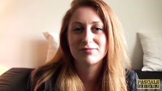Wild UK Cutie Swallows Cum After Fucking