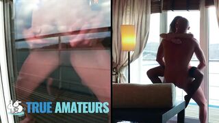 Athletic amateur craves anal from her hunk boyfriend - Trueamateur
