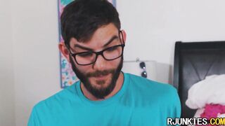 huge dick for a adorable dark haired