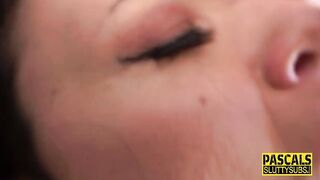 toyed mom submissive gets nailed and throats