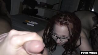 red head gothic lover drains bf and 039 s nuts german