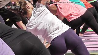 Irresistible Booty into Yoga Leggings