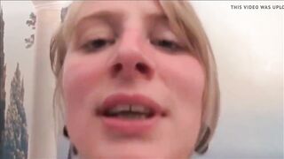 sexy blonde MILF takes long load step MILF dyke squirt