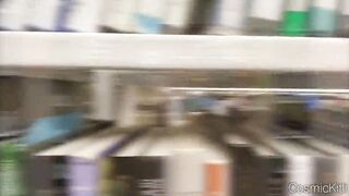 Voyeur College cunt with mouth without Lingerie Pose inside the Library