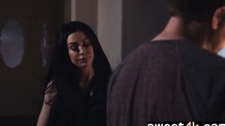 Stepson fucks rough working Stepmom