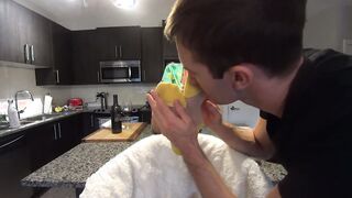 Lusty Step Son Licks My Sweet Sweaty Nylon Soles! (FULL