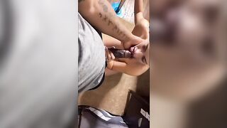 She couldn’t suck cock to save a life so vagina