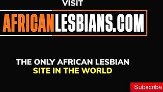 Shower Fellatio Makes African Lesbians Cum While Finger Fuck