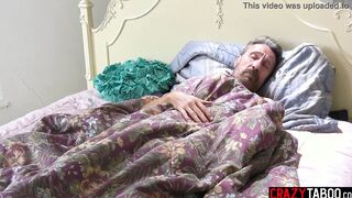 Soak long butt Hispanic step-daughter Vanessa Sky stroked stepdads long