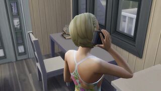 Flat Chested 18 Yo Meets The Robbers (Promo) | The Sims/