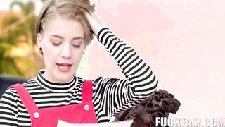 Dakota Burns Saved By Step-uncle Cock