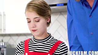 Dakota Burns Saved By Step-uncle Cock