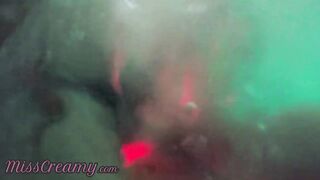 I pull out my dick into front of a sluts inside a outdoor poll of SPA